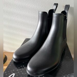 Sam Edelman Chelsea Black Women's Rain Boots